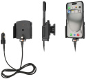 Brodit Aktiv hållare med USB-kabel och cigg-adapter, Apple iPhone 15/15 Pro/16/16 Pro/16e
