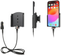 Brodit Aktiv hållare med USB-kabel och cigg-adapter, Apple iPhone 15 Plus
