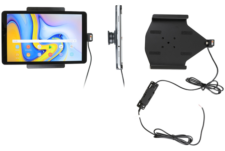 Brodit Aktiv hållare för fast installation, Samsung Galaxy Tab A 10.5 SM-T590/SM-T595 i gruppen Smartphone i bil / Mobilhållare hos CD Bilradio (240727079)