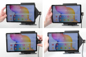 Brodit Aktiv hållare för fast installation, Samsung Galaxy Tab S6 Lite SM-P610/SM-P615