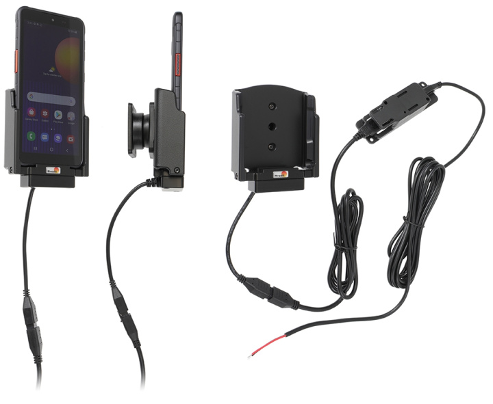 Brodit Aktiv hållare för fast installation, Samsung Galaxy Xcover 5 i gruppen Smartphone i bil / Mobilhållare hos CD Bilradio (240727243)