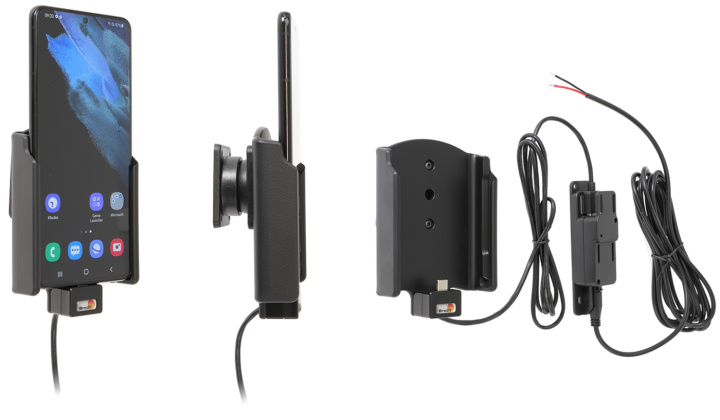 Brodit Aktiv hållare för fast installation, Samsung Galaxy S21+ 5G SM-G996B/SM-G996B/DS i gruppen Smartphone i bil / Mobilhållare hos CD Bilradio (240727245)