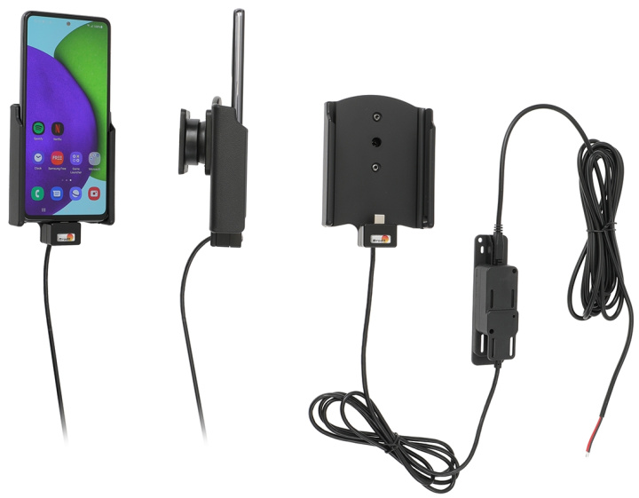 Brodit Aktiv hållare för fast installation, Samsung Galaxy A52 SM-A52F/DS/A52S 5G SM-A528B. SM-A528B/DS i gruppen Smartphone i bil / Mobilhållare hos CD Bilradio (240727256)