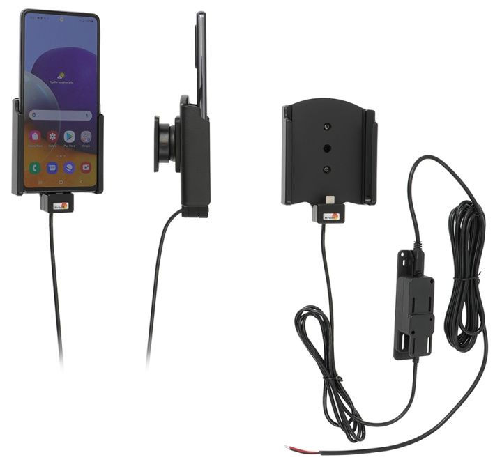 Brodit Aktiv hållare för fast installation, Samsung Galaxy A72 SM-A725F/DS i gruppen Smartphone i bil / Mobilhållare hos CD Bilradio (240727257)