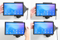 Brodit Aktiv hållare för fast installation, Lenovo Tab K10 TB-X6C6F