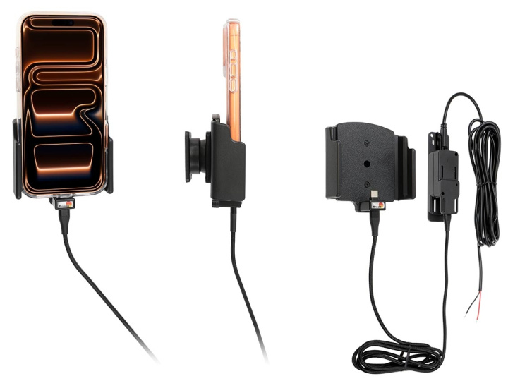 Brodit Aktiv hållare för fast installation, Apple iPhone 15 Plus/15 Pro Max/16 Plus/16 Pro Max i gruppen Smartphone i bil / Mobilhållare hos CD Bilradio (240727377)