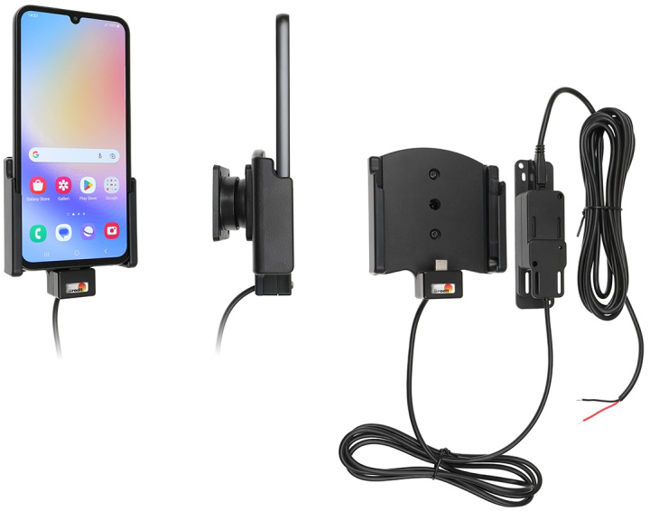 Brodit Aktiv hållare för fast installation, Samsung Galaxy A34 5G i gruppen Smartphone i bil / Mobilhållare hos CD Bilradio (240727378)