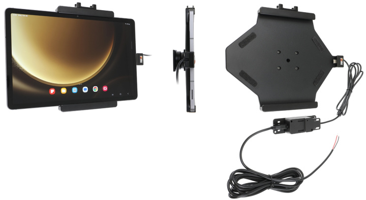 Brodit Aktiv hållare för fast installation, Samsung Galaxy Tab S9 FE SM-X51x i gruppen Smartphone i bil / Mobilhållare hos CD Bilradio (240727384)
