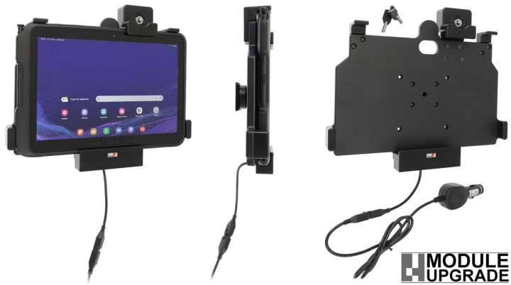 Brodit Hållare med nyckel-lås, Samsung Galaxy Tab Active 4 Pro SM-T630/SM-T636 i gruppen Smartphone i bil / Mobilhållare hos CD Bilradio (240735328)