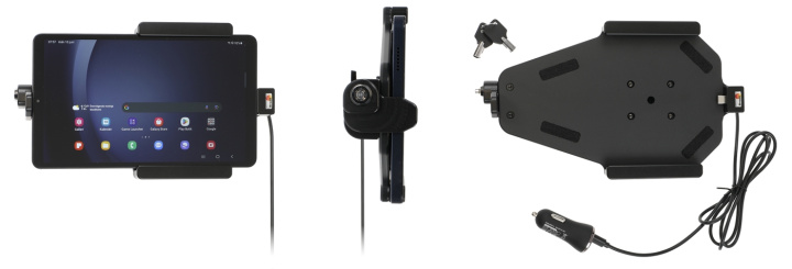 Brodit Hållare med nyckel-lås, Samsung Galaxy Tab A9 SM-X110/SM-X115 i gruppen Smartphone i bil / Mobilhållare hos CD Bilradio (240735399)