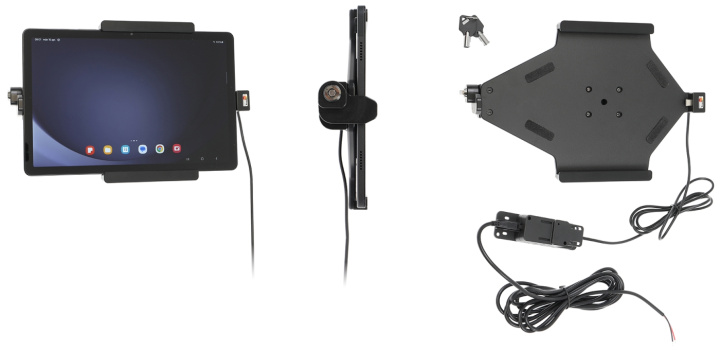 Brodit Hållare med nyckel-lås, Samsung Galaxy Tab A9+ 11 SM-X210/SM-X215 LTE/SM-X216 5G i gruppen Smartphone i bil / Mobilhållare hos CD Bilradio (240736389)
