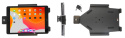 Brodit Hållare med nyckel-lås, Apple iPad 10.2 7th Gen (A2197, A2198, A2200)/8th Gen (A2428, A2429, A2430, A2270)/9th Gen (A2602, A2603, A2604, A2605)