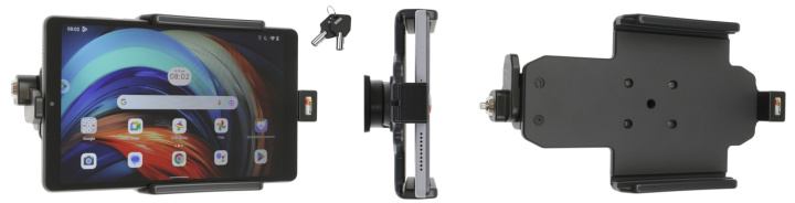 Brodit Hållare med nyckel-lås, Lenovo Tab M8 4th Gen i gruppen Smartphone i bil / Mobilhållare hos CD Bilradio (240739349)