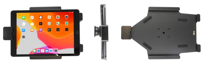 Brodit Hållare med fjäder-lås, Apple iPad 10.2 7th Gen (A2197, A2198, A2200)/8th Gen (A2428, A2429, A2430, A2270)/9th Gen (A2602, A2603, A2604, A2605) i gruppen Smartphone i bil / Mobilhållare hos CD Bilradio (240741168)
