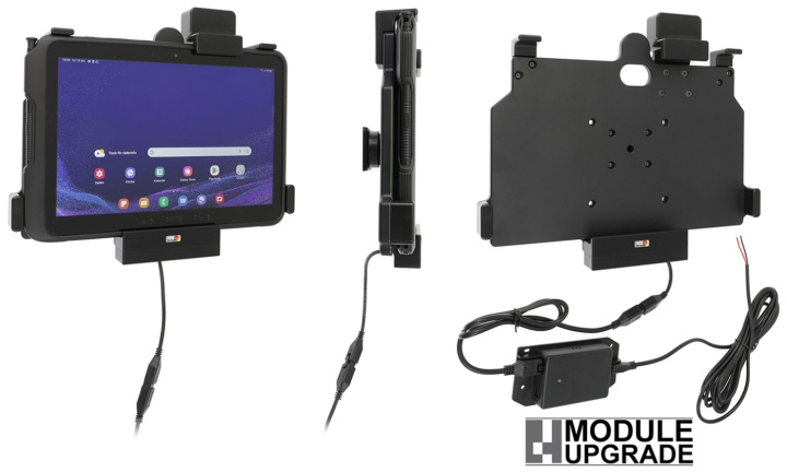 Brodit Hållare med fjäder-lås, Samsung Galaxy Tab Active 4 Pro SM-T630/SM-T636 i gruppen Smartphone i bil / Mobilhållare hos CD Bilradio (240747328)