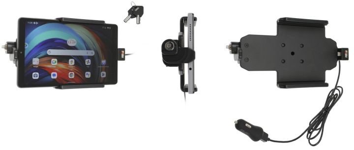 Brodit Hållare med nyckel-lås, Lenovo Tab M8 4th Gen i gruppen Smartphone i bil / Mobilhållare hos CD Bilradio (240752349)