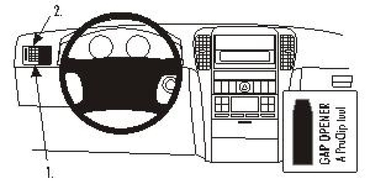 Kia Sorento 02-07, Vänster 02-07 i gruppen Modellanpassat / Kia / Sorento / Sorento 2002-2006 hos CD Bilradio (240803176)