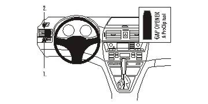 BMW X3 04-10, Vänster 04-10 i gruppen Modellanpassat / BMW / BMW X3 / BMW X3 2004-2010 E83 hos CD Bilradio (240803409)