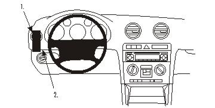 Audi A3 03-12, Vänster 03-13 i gruppen Modellanpassat / Audi / Audi A3 / Audi A3 2003-2012 hos CD Bilradio (240803416)