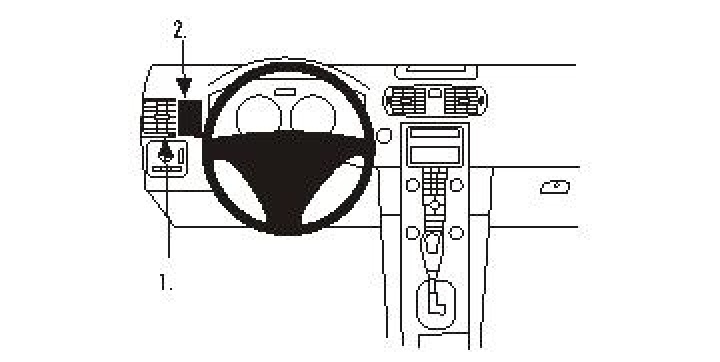 Volvo S40 04-12, Vänster Sida, Höger 04-15 i gruppen Modellanpassat / Volvo / V50 / 2004-2012 hos CD Bilradio (240803501)
