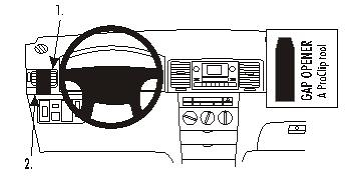 Toyota Corolla 02-07, Vänster 02-07 i gruppen Modellanpassat / Toyota / Corolla / 2000-2007 (E120, E130) hos CD Bilradio (240803803)