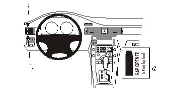 Volvo S80/V70/XC70 07-11, Vänster 07-11 i gruppen Modellanpassat / Volvo / XC70 / 2008-2011 hos CD Bilradio (240803872)