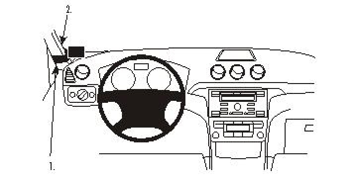 Ford Galaxy 07-14, Vänster 07-14 i gruppen Modellanpassat / Ford / Galaxy / Galaxy 2007-2014 hos CD Bilradio (240803908)