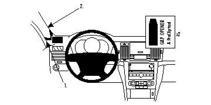 Chevrolet Epica 07-10, Vänster, Hög 07-10 i gruppen Modellanpassat / Chevrolet / Epica hos CD Bilradio (240804140)