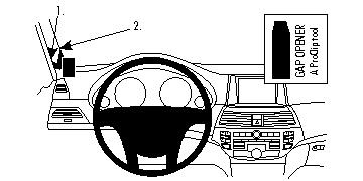 Honda Accord Coupé 08-12/Crosstour 10-12, Vänster 08-12 i gruppen Modellanpassat / Honda / Accord / Accord 2009-2012 hos CD Bilradio (240804151)