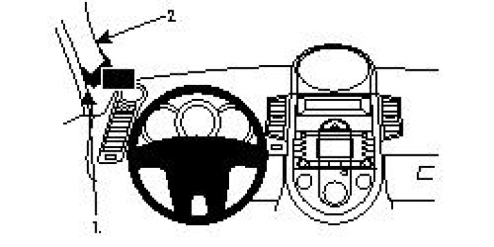 Kia Soul 09-13, Vänster 09-13 i gruppen Modellanpassat / Kia / Soul / Soul 2008-2013 hos CD Bilradio (240804255)