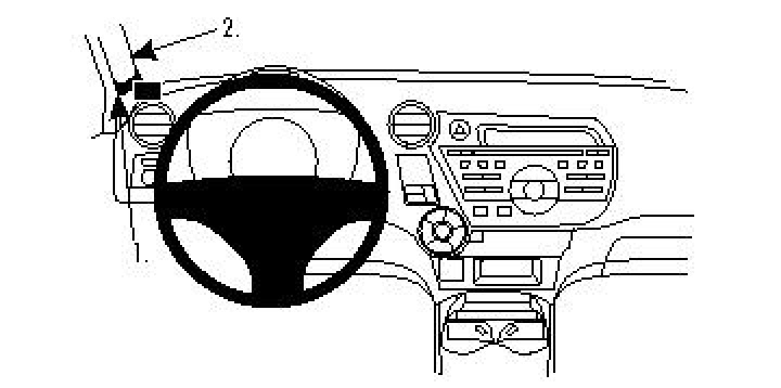 Honda Insight 09-15, Vänster 09-15 i gruppen Modellanpassat / Honda / Insight / Insight 2009> hos CD Bilradio (240804313)