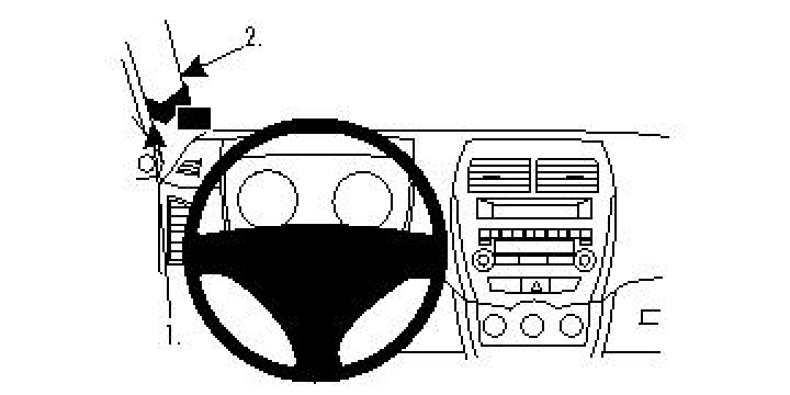 Citroen C4 Aircross 13-15, Vänster 10-19 i gruppen Modellanpassat / Peugeot / 4008 / 2012-2017 hos CD Bilradio (240804529)