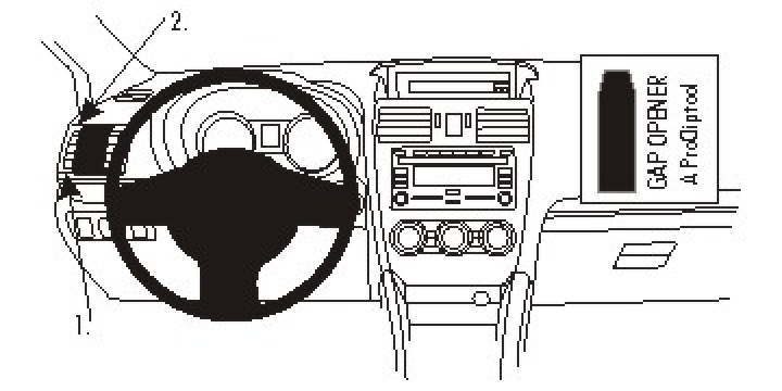 Subaru Forester 13-15, Vänster 13-21 i gruppen Modellanpassat / Subaru / Forester / 2012-2018 (SJ) hos CD Bilradio (240804905)