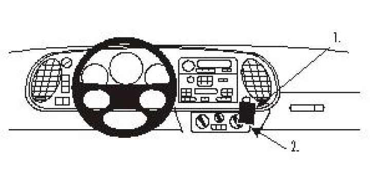 Saab 9-3 98-02/900 94-98, Vinklad 94-02 i gruppen Modellanpassat / SAAB / 9-3 / 1998-2002 hos CD Bilradio (240852478)