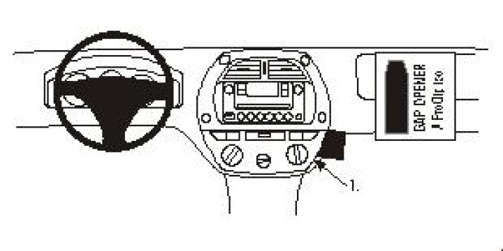 Toyota RAV 4 01-03, Vinklad 01-03 i gruppen Modellanpassat / Toyota / RAV-4 / 2000-2005 (XA20) hos CD Bilradio (240852841)