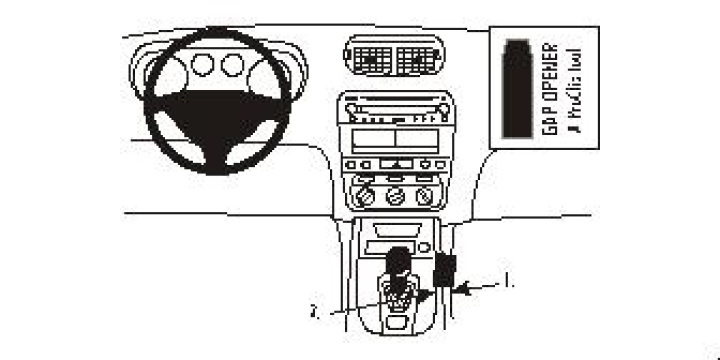 Alfa Romeo 147 01-11, Vinklad, låg 01-11 i gruppen Modellanpassat / Alfa Romeo / Alfa Romeo 147 hos CD Bilradio (240852866)