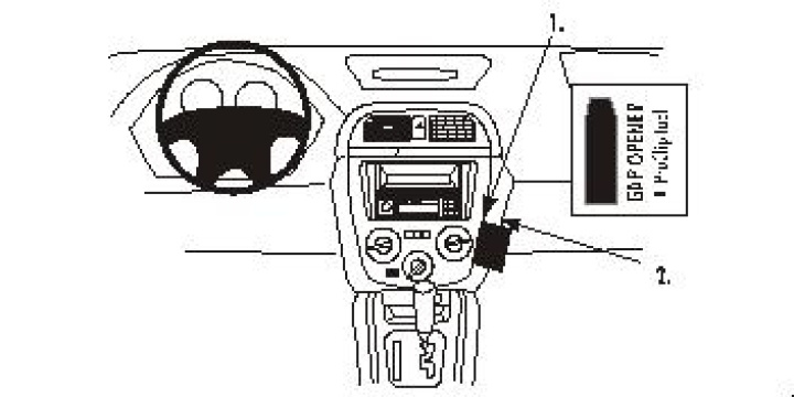 Subaru Impreza 01-04, Vinklad 01-04 i gruppen Modellanpassat / Subaru / Impreza / 2000-2007 (GD/GG) hos CD Bilradio (240852886)