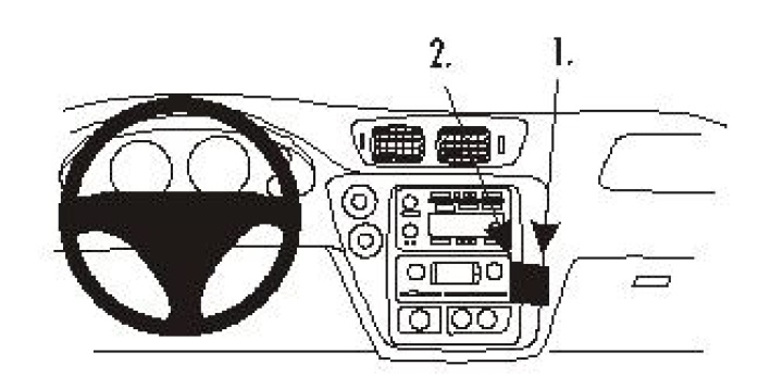 Chevrolet Trail Blazer 02-09, Vinklad 02-09 i gruppen Modellanpassat / Chevrolet / Trailblazer hos CD Bilradio (240852950)