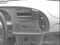 Saab 9-3 98-02, Center, Träpanel 98-02