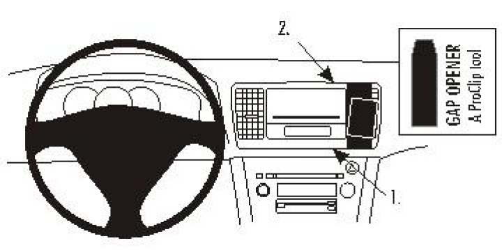 Subaru Outback/Legacy 04-09, Vinklad, Hög 04-09 i gruppen Modellanpassat / Subaru / Outback / 2003-2005 (BL/BP) hos CD Bilradio (240853350)