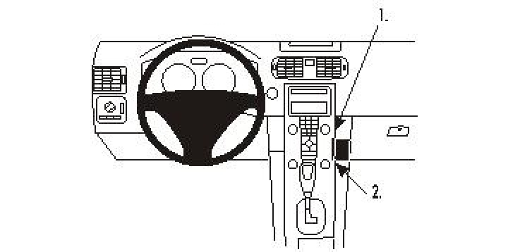 Volvo S40 04-12, Vinklad 04-15 i gruppen Modellanpassat / Volvo / V50 / 2004-2012 hos CD Bilradio (240853361)