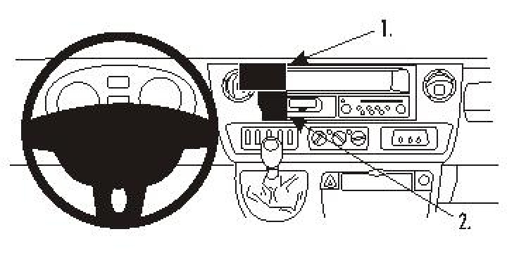 Renault Master 04-10, Centrerad 04-11 i gruppen Modellanpassat / Renault / Master / 2003-2010 (Facelift) hos CD Bilradio (240853375)