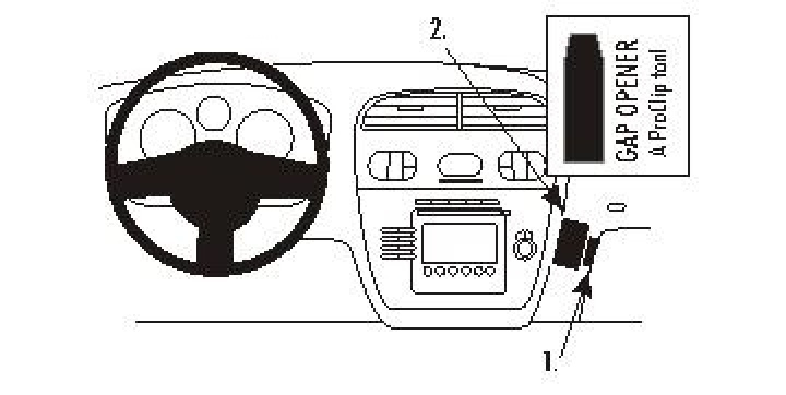 Seat Altea 04-14/Altea XL 08-15/Toledo 04-09, Vinklad 04-15 i gruppen Modellanpassat / Seat / Toledo / 2004-2009 (5P) hos CD Bilradio (240853492)