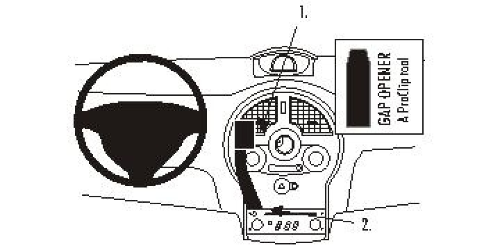 Renault Modus 05-13, Centrerad 05-13 i gruppen Modellanpassat / Renault / Modus / 2007-2012 (Facelift) hos CD Bilradio (240853574)