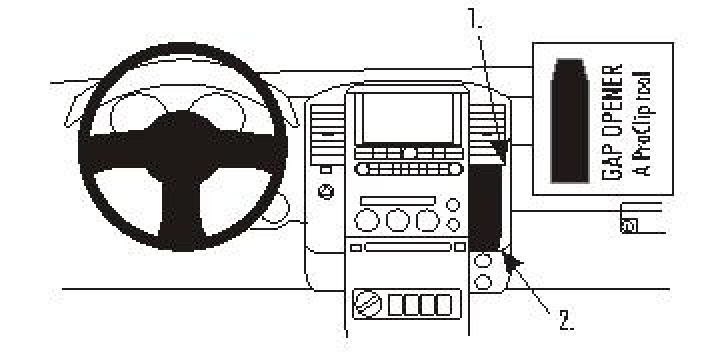 Nissan Navara 06-10, Vinklad 05-10 i gruppen Modellanpassat / Nissan / Pathfinder / Pathfinder 2005-2010 hos CD Bilradio (240853614)