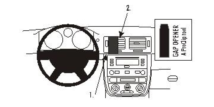 Chevrolet Cobalt 05-10, Centrerad 05-10 i gruppen Modellanpassat / Chevrolet / Cobalt hos CD Bilradio (240853639)