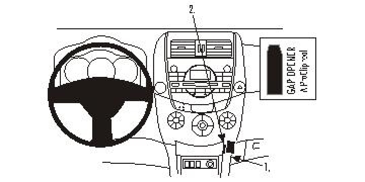 Toyota RAV 4 06-12, Vinklad 06-12 i gruppen Modellanpassat / Toyota / RAV-4 / 2005-2012 (XA30) hos CD Bilradio (240853754)