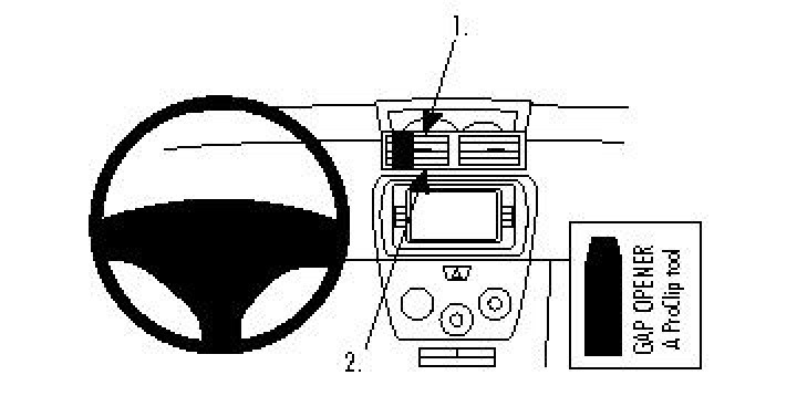 Daihatsu Materia 07-13, Centrerad 07-13 i gruppen Modellanpassat / Daihatsu hos CD Bilradio (240853776)