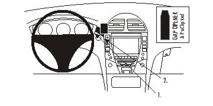Lexus ES Serie 06-12, Centrerad 06-12 i gruppen Modellanpassat / Lexus hos CD Bilradio (240853846)