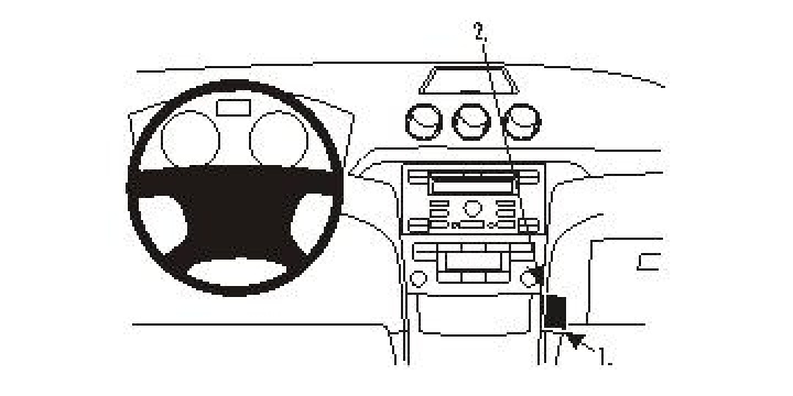 Ford Galaxy 07-14, Vinklad 06-15 i gruppen Modellanpassat / Ford / S-Max / S-Max 2006-2015 hos CD Bilradio (240853866)